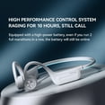 thumbnail image 6 of Sanag RunPower - Bone Conduction Headphones Waterproof, IPX8 Swimming Headphones with MP3 Play 64G Memory, Bluetooth 5.3 Open Ear Sports Headphones with Night Light for Running Swimming Cycling, 6 of 8