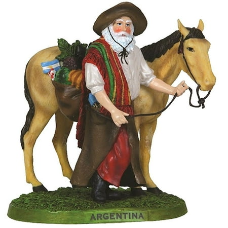 Pipka World of Santas 14033 Argentina Santa Figurine