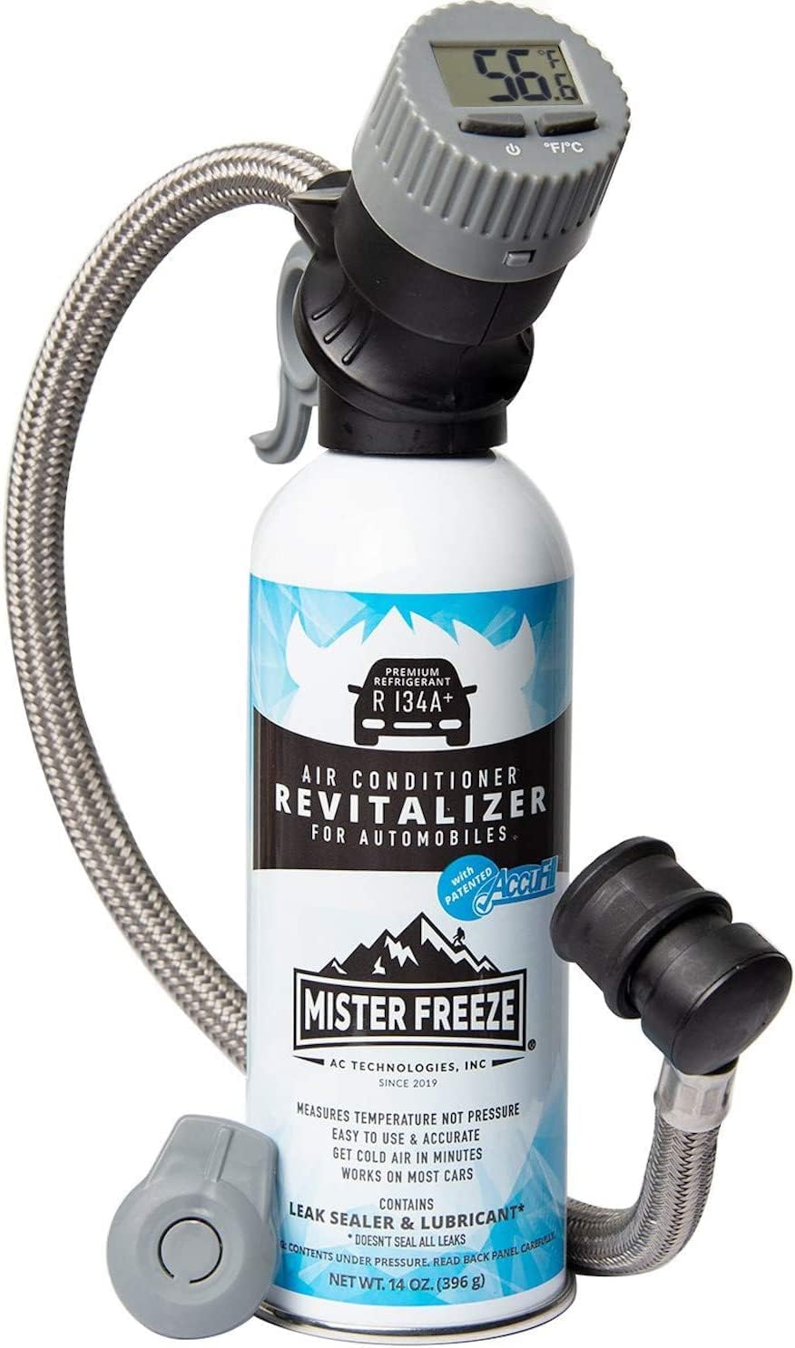 Mr. Freeze R134A Refrigerant Car Air Conditioner Synthetic, AC Recharge