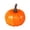C003- Orange, variant on Fall Decor Pumpkins, Fall Home Decor Indoor, Halloween Mantel Decor, Fall Centerpiece, 10 Piece 2X2 Inch Red Speckled Foam Pumpkin Statues for Tiered Tray Display, Thanksgiving