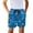 Cartoon Shark Print, variant on Moisture Absorbing Bed Sheet Board Shorts for Beach Summer, Handy Pockets Cool Boys Beach Shorts, Watercolor Sunflower & Horse Pattern