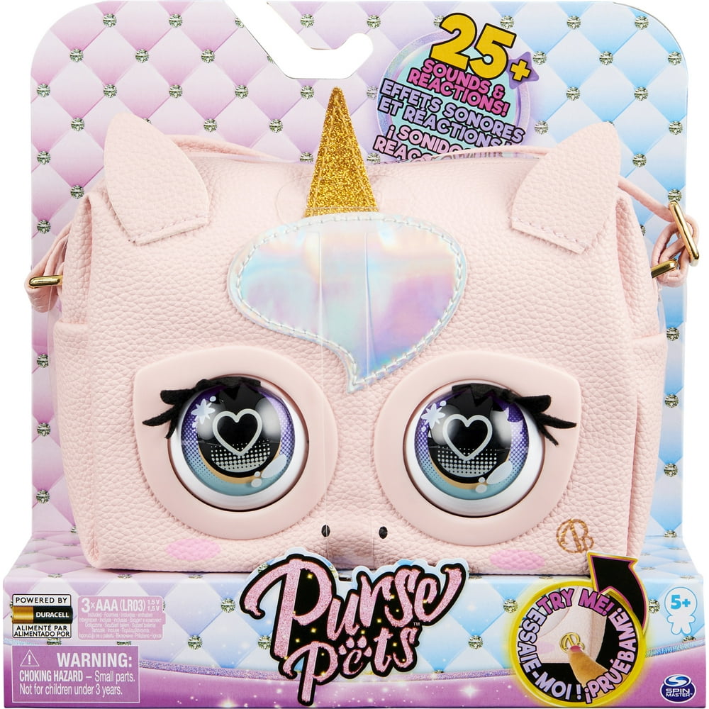 Purse Pets, Interactive Glamicorn with Over 25 Sounds and Reactions