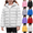 Style4-White kids coats, variant on Kids Winter Coats Size 7 8 Zip Up Girls' Outerwear Jackets & Coats 10-12 Solid Color Windbreaker with Hood Warm Coat Lightweight Jackets Size 6 Chamarras Para NiñAs