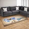 thumbnail image 3 of Pug Proud Dad Happy Father's Day Indoor Rug Dog Lover Gifts Carpet Living Bed Room Sofa Home Decor - 02008, 3 of 5