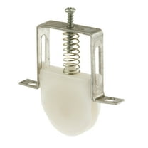 1 in. Nylon Spring-Loaded Sliding Screen Door Rollers, Columbia (2-pack)