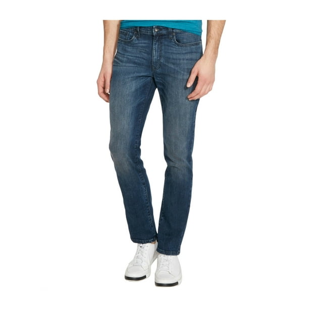 Kenneth Cole - Kenneth Cole Mens Solid Stretch Jeans - Walmart.com ...