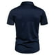 thumbnail image 5 of pstuiky camisetas de manga corta para hombre, Camisa informal de negocios de color liso con solapa y botones de manga corta para hombre camisas casuales para hombre xxl, 5 of 6