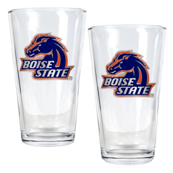 Boise State Broncos 16oz. Pint Glass Set