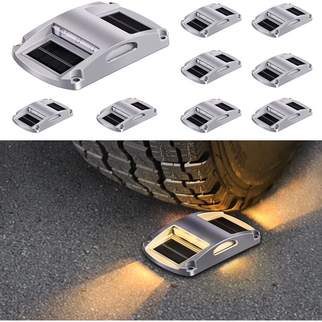 Lámpara solar de paso solar fotovoltaica de aleación de aluminio de alta compresión IP68 impermeable