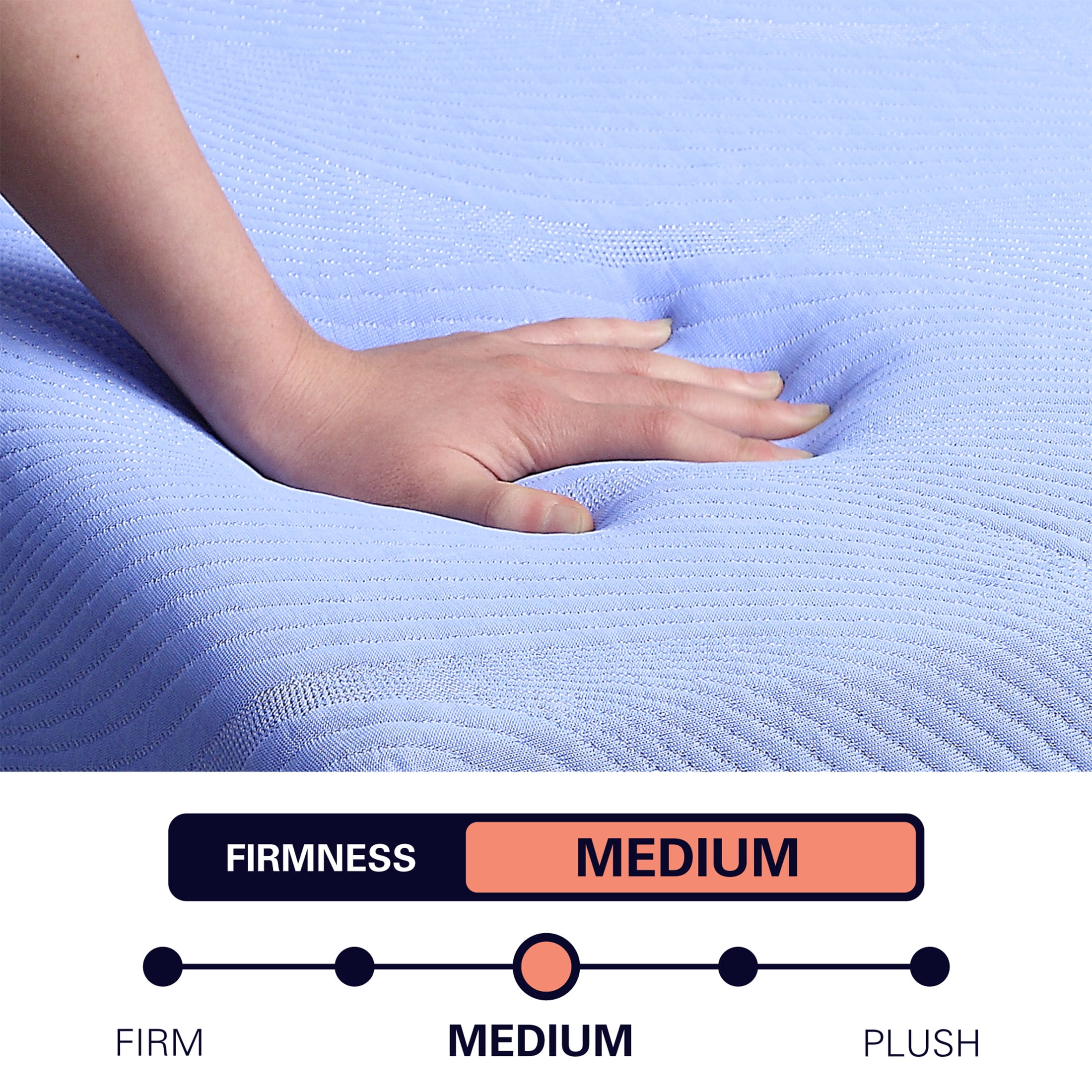 Bridgevine Home 12 inch Refresh Flex Top Memory Foam Hybrid Mattress and Adjustable Base Bundle, Queen Size