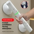 thumbnail image 2 of No Drill Bathroom Grab Bar for Elderly Non Slip Safety Handle Toilet Suction Rail, 2 of 19
