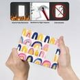 thumbnail image 4 of Vibrant Colorful Painting Switch Cover Decorative Wall Plate 3-Gang 2-Toggle 1-Decor Standard Size, 4 of 5