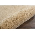 thumbnail image 5 of Malibu Shag Solid Cream Area Rug, 5 of 6