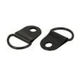 thumbnail image 3 of Uxcell 0.75'' x 0.51'' Black Metal D-Ring Picture Hanger Plate 100 Pack, 3 of 4