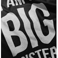 thumbnail image 4 of Big Sister Older Sibling Family Youth T Shirt Tee Girls Infant Toddler Brisco Brands 12M, 4 of 5