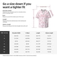 thumbnail image 5 of Goofa Cute Rabbit Printed Men's Casual Short-sleeved Shirt,Lightweight Breathable Button-down,Summer Casual men's top,Versatile Fashion shirt-Small, 5 of 7