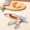 thumbnail image 3 of Cortador Multifuncional 4 En 1 Cortador Antideslizante Manual Y Afilador De Tijeras Para Herramienta De Cocina Serendint HA045267-01, 3 of 6