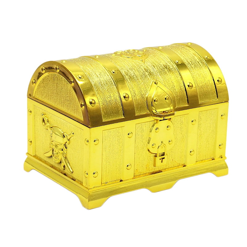 toy treasure chest with key