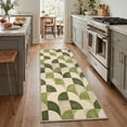 thumbnail image 2 of GENIMO 2' x 6' Runner Rug, Machine Washable Non Slip Low Pile Hallway Runner Rug for Kitchen Laundry Room, Modern Minimalist, Dusty Sage, 2 of 7