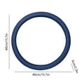 thumbnail image 3 of Eliaeconx Steering Wheel Cover Non-Slip, Thin & Durable for All Seasons, Universal Fit for Cars & Trucks (Navy), 3 of 6