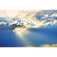 thumbnail image 2 of Sky with Clouds and Wall Mural by Wallmonkeys Peel and Stick Graphic (48 in W x 32 in H) WM219317, 2 of 4