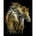 thumbnail image 2 of Royal & Langnickel(R) Gold Foil Engraving Art Kit 8"X10"-Horses - GOLDFL-20, 2 of 2