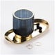 thumbnail image 2 of Organizador de maquillaje, portalápices, gran capacidad, neceser para decoración del hogar y joyas. Azul, 2 of 8