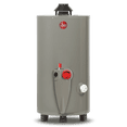 thumbnail image 1 of Calentador de Agua de Depósito 49 Litros a Gas Natural Rheem 1.5 Servicios 1er Mantenimiento incluido gris 33, 1 of 12