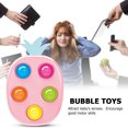 thumbnail image 3 of Juguetes de hoyuelos de frutas para niños, tablero de dedos divertido para bebés con autismo (rosa piña) Likrtyny juguetes de los niños, 3 of 9