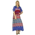 thumbnail image 2 of Bimba Women Long Maxi Kaftan Rayon Caftan Coverup Gown, 2 of 5