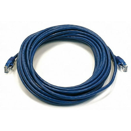 UPC: 0710348831005 | Monoprice Patch Cord Cat 5e Booted Blue 25 ft. 140