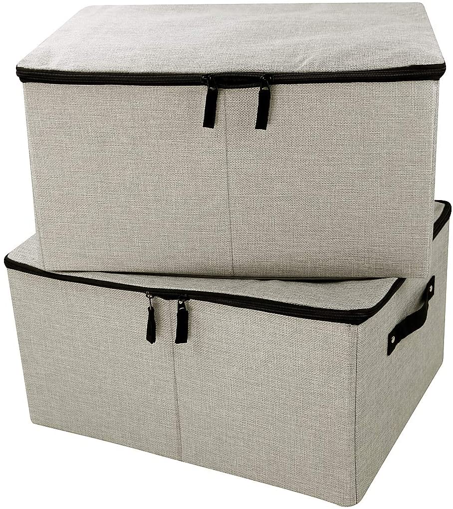 Jumbo Foldable Linen Storage Containers, Tide Up Your Closet