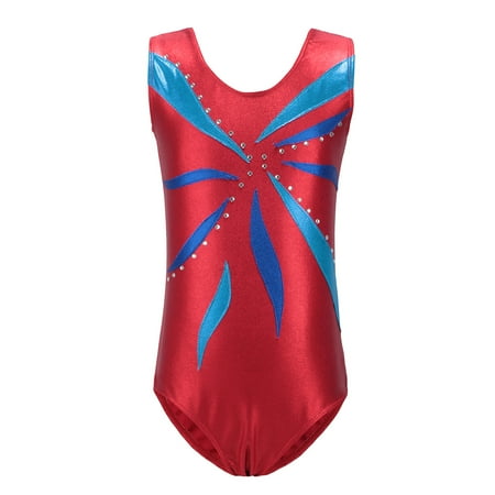 

Toddler Girls Winter Sleeveless Bodysuit Clothes Children Dance Suit Gymnastics Suit Sports Suit Jumpsuit Colorful Baby Outwear