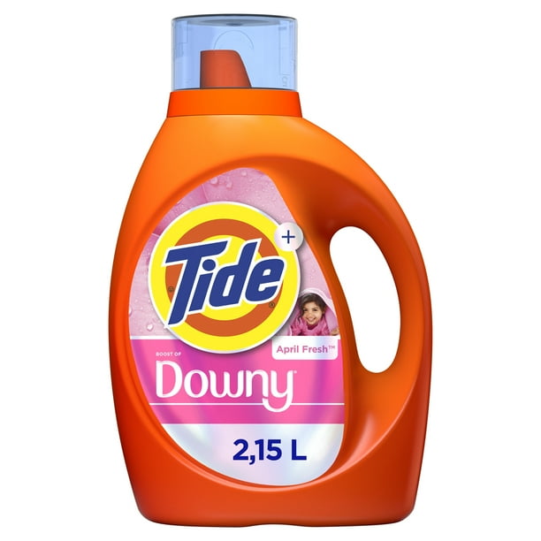 Detergente Líquido Tide April Fresh, para ropa blanca y de color, 52 Cargas (2.15 l)