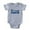 Heather Grey, variant on CafePress - Soccer Coach - Cute Infant Baby Football Bodysuit