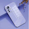 thumbnail image 2 of Compatible with Xiaomi 12T Pro Case Silicone Shockproof Xiaomi 12T Pro Phone Case Anti-Scratch Ultra Thin Plating TPU Cases (Xiaomi 12T Pro, Lavender Grey), 2 of 13