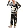 thumbnail image 2 of Bendy And The Ink Machine Womens Mens Hooded Jumpsuit - Zip Up One Piece Pajamas Soft Cozy Winter Warm Plush Loungewear, 2 of 8