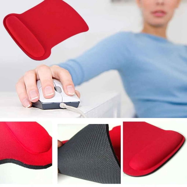 Soft Solid Color Wrist Protective Fabric EVA bottom fabric EVA Bottom Gaming Mouse Pad Colorful Mat Non Slip Gift