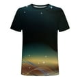 thumbnail image 5 of cllios Shirts for Men Big and Tall 3D Optical Illusion Printed T Shirt Crew Neck Casual Loose Tshirts Long Sleeve Muscle Shirts Lightweight Workout Pullover Tee, 5 of 5