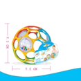 thumbnail image 1 of une Balle En Caoutchouc Souple Avec Des Trous Petits, Moyens Et Grands Pour Que Bb Puisse Saisir La Balle, 1 of 4