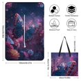 thumbnail image 2 of Cosmic Butterfly Blooms Starry Night Flowers Outdoor Picnic Blanket, Foldable Waterproof Beach Mat, Portable Beach Blanket for Beach Camping, Hiking, Family Concerts, 2 of 8