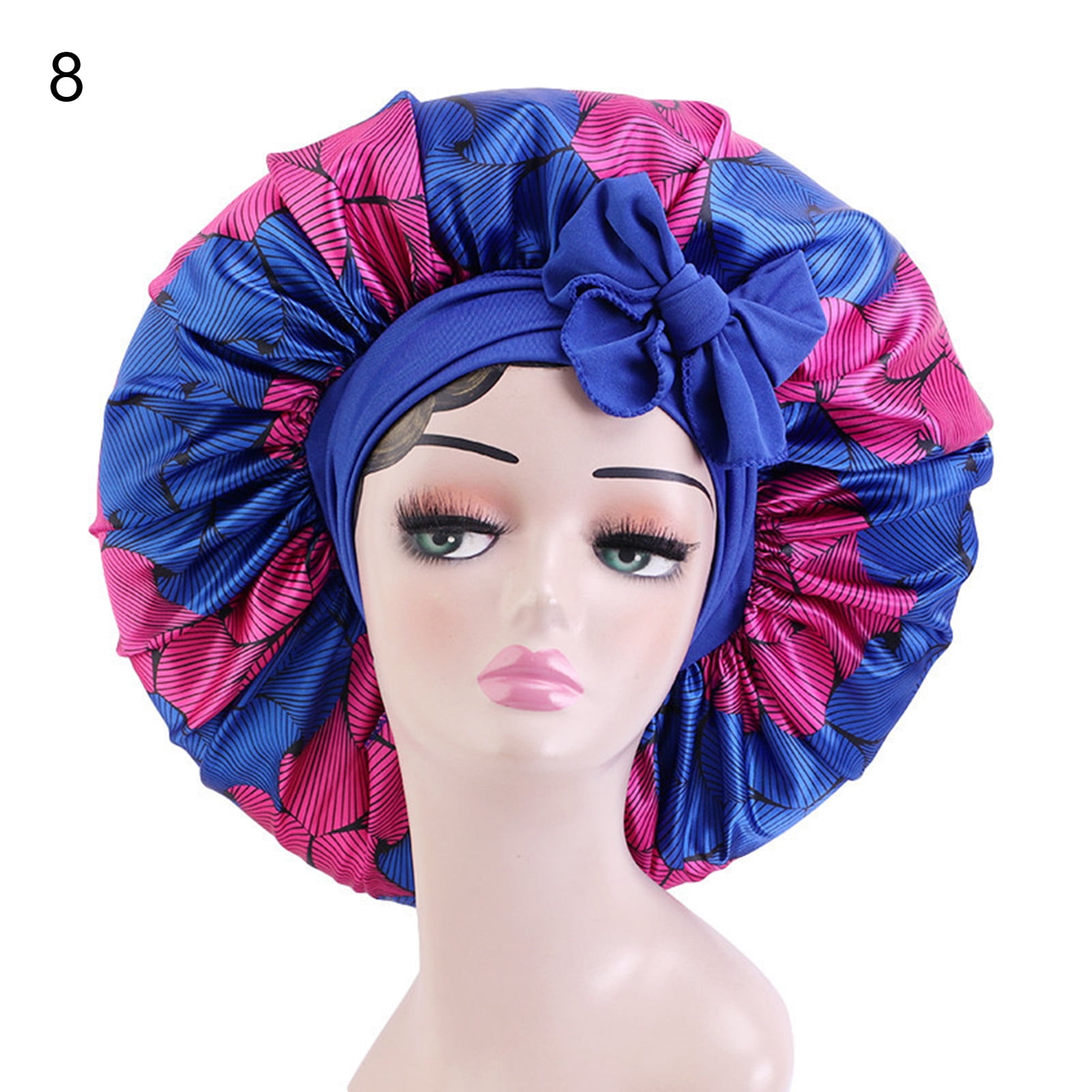 Satin Silk Hair Jumbo Size For Sleeping Satin Stretchy Tie band for