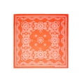thumbnail image 2 of (2 pack) Time and Tru Women's Western Star Bandana, Orange Mango, One Size Fits Most, 2 of 2