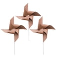 thumbnail image 1 of 3 Pcs Retro Style Kraft Paper Windmills for Birthday Party Decorative Props, 1 of 8