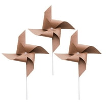 WHAMVOX 3Pcs Decoration Windmill Chocolate for Party and Garden