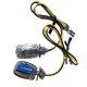 thumbnail image 1 of 2 uds 12v Mini 6 luces Led de señal de giro intermitentes bombilla plateada, 1 of 5