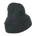 thumbnail image 4 of LA Embroidered Long Beanie - Grey OSFM, 4 of 5