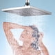 thumbnail image 1 of Shower Head Presiona, Presionado Ducha, Cabezal de Ducha Grande, Ducha de Casa, Ducha de Baño, Ducha de Hogar, Ducha de Baño de Gran Capacidad, Ducha de Alta Presión, Ducha de Acero, Ducha, 1 of 8