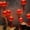 Red, variant on Red Lantern USB String Lights China Wedding New Year Decoration 78in