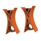 thumbnail image 5 of 2 tapones para arco de violín, accesorios para instrumentos, material didáctico y de aprendizaje, ligeros. naranja, 5 of 9